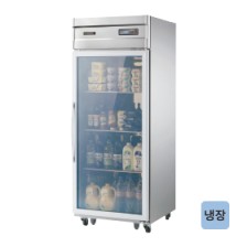 고급형 직냉식 올스텐 유리문냉장고 CWSM-740R[1G] [냉장634ℓ]