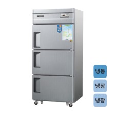 일반형 직냉식 30 메탈/올스텐/내부스텐 냉동·냉장고 3도어 CWS-832RF/CWSM-832RF [냉장470ℓ][냉동240ℓ]