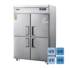 고급형 간냉식 45 올스텐 수직 냉동·냉장고 WSFM-1260HRF [냉장491ℓ][냉동491ℓ]