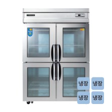 일반형 직냉식 45 메탈/올스텐 유리문 냉장고 CWS-1244DR(4G)/CWSM-1244DR(4G) [냉장1170ℓ]