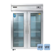 일반형 직냉식 45 메탈/올스텐 유리문 냉장고 CWS-1244DR(2G)/CWSM-1244DR(2G) [냉장1170ℓ]