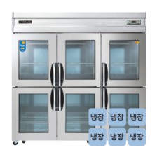 일반형 직냉식 65 메탈/올스텐 유리문 냉장고 CWS-1966DR(6G)/CWSM-1966DR(6G) [냉장1710ℓ]