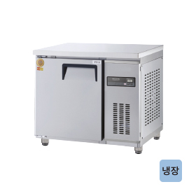 고급형 간냉식 보냉테이블 냉장고 3자 GWFM-090RT [냉장159ℓ]