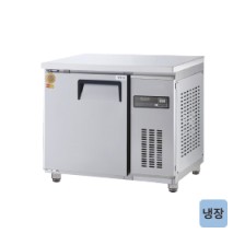고급형 간냉식 보냉테이블 냉장고 3자 GWFM-090RT [냉장159ℓ]