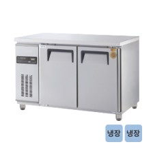 고급형 간냉식 보냉테이블 냉장고 4자 GWFM-120RT [냉장262ℓ]