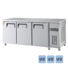 고급형 간냉식 보냉테이블 냉장고 6자 GWFM-180RT [냉장466ℓ]