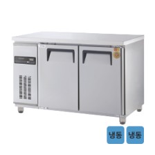 고급형 직냉식 보냉테이블 올냉동 4자 GWM-120FT [냉동280ℓ]
