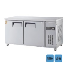 고급형 직냉식 보냉테이블 올냉동 5자 GWM-150FT [냉동382ℓ]