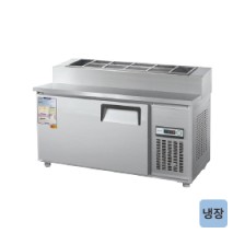 일반형 토핑 테이블 4자 CWS-120RBT/CWSM-120RBT[15] [냉장260ℓ]