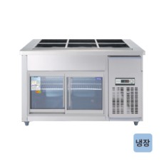 일반형 찬밧트 유리문 올냉장 4자 CWS-120RB/CWSM-120RB[G] [냉장190ℓ]