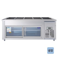 일반형 찬밧트 유리문 올냉장 6자 CWS-180RB/CWSM-180RB[G] [냉장360ℓ]