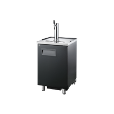 간냉식 호프냉장고 디스펜서 GWHD-1KG [냉장 223ℓ/1도어] [블랙/스텐]