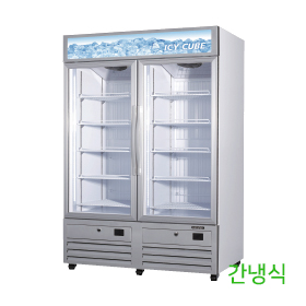 간냉식 수직 냉동 쇼케이스 GWV-NDZF(770) [냉동 1020ℓ]
