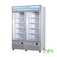 간냉식 수직 냉동 쇼케이스 GWV-NDZF(770) [냉동 1020ℓ]