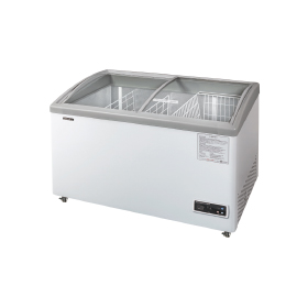 고급형 곡면 냉동 쇼케이스 GWRC**12ZFD [냉동240ℓ] 디지털