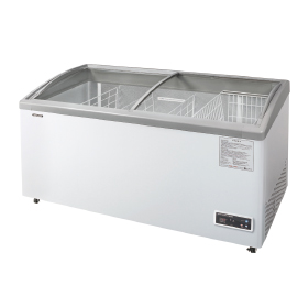 고급형 곡면 냉동 쇼케이스 GWRC **15ZFD [냉동310ℓ] 디지털